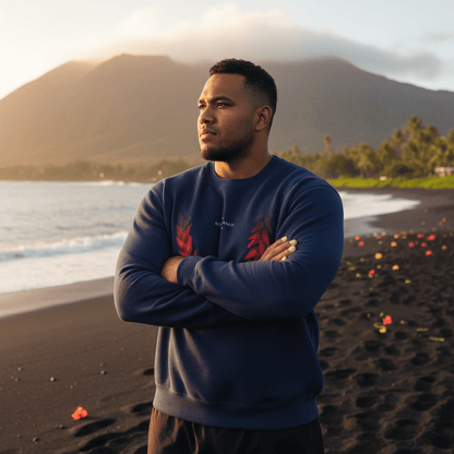Unisex Heavy Sweatshirt - Ula Fala - AU/NZ - The Koko Samoa