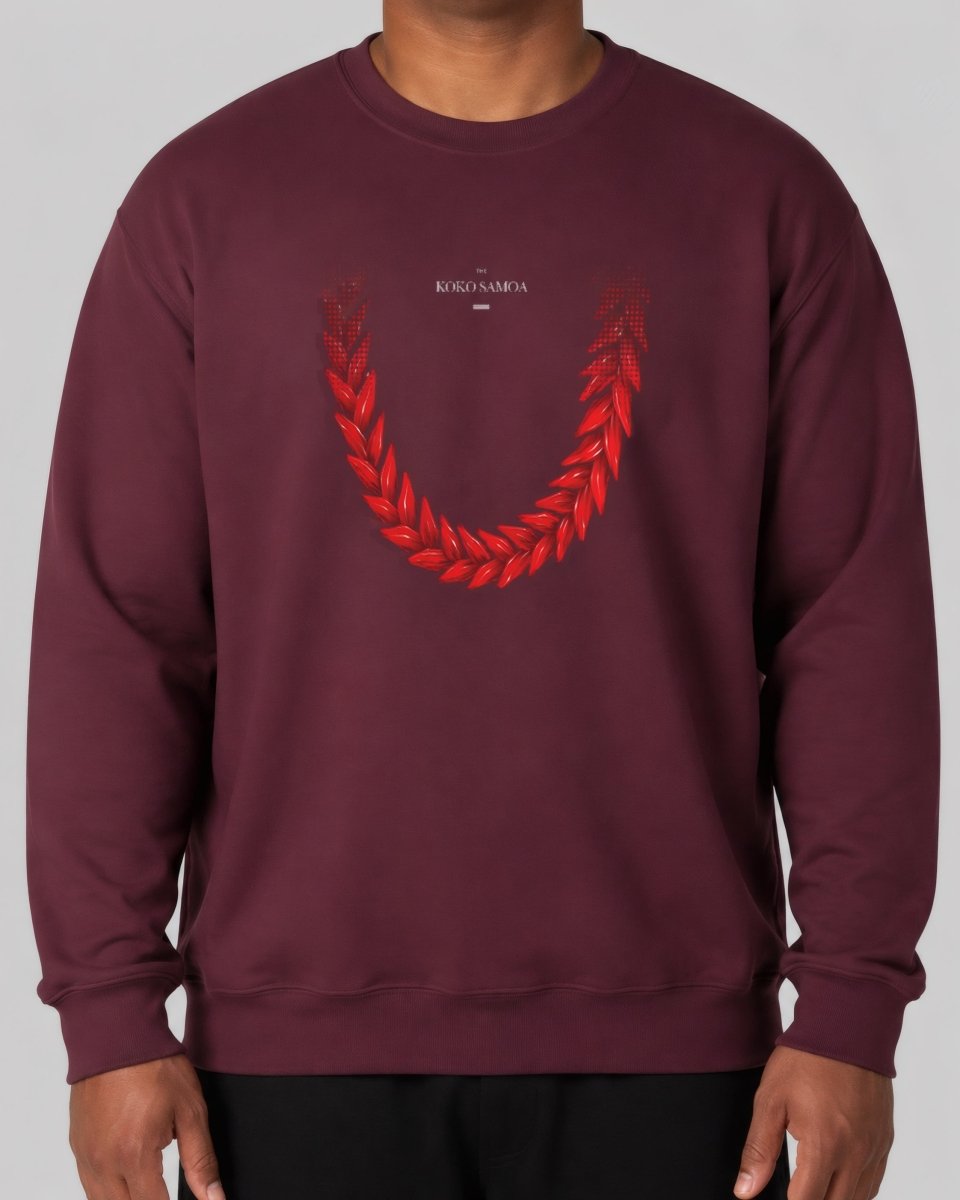 Unisex Heavy Sweatshirt - Ula Fala - AU/NZ/USA - The Koko Samoa