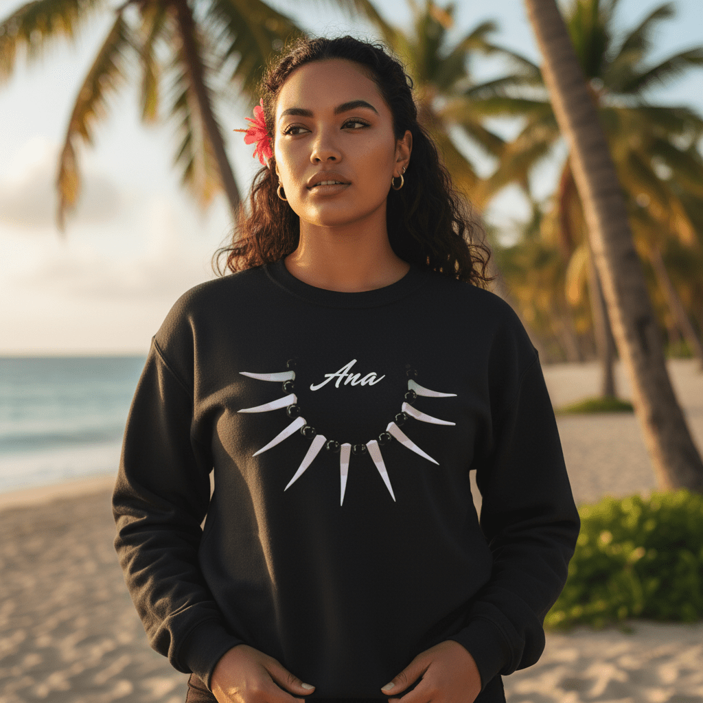 Unisex Heavy Sweatshirt - Ula Nifo - AU/NZ/USA - The Koko Samoa