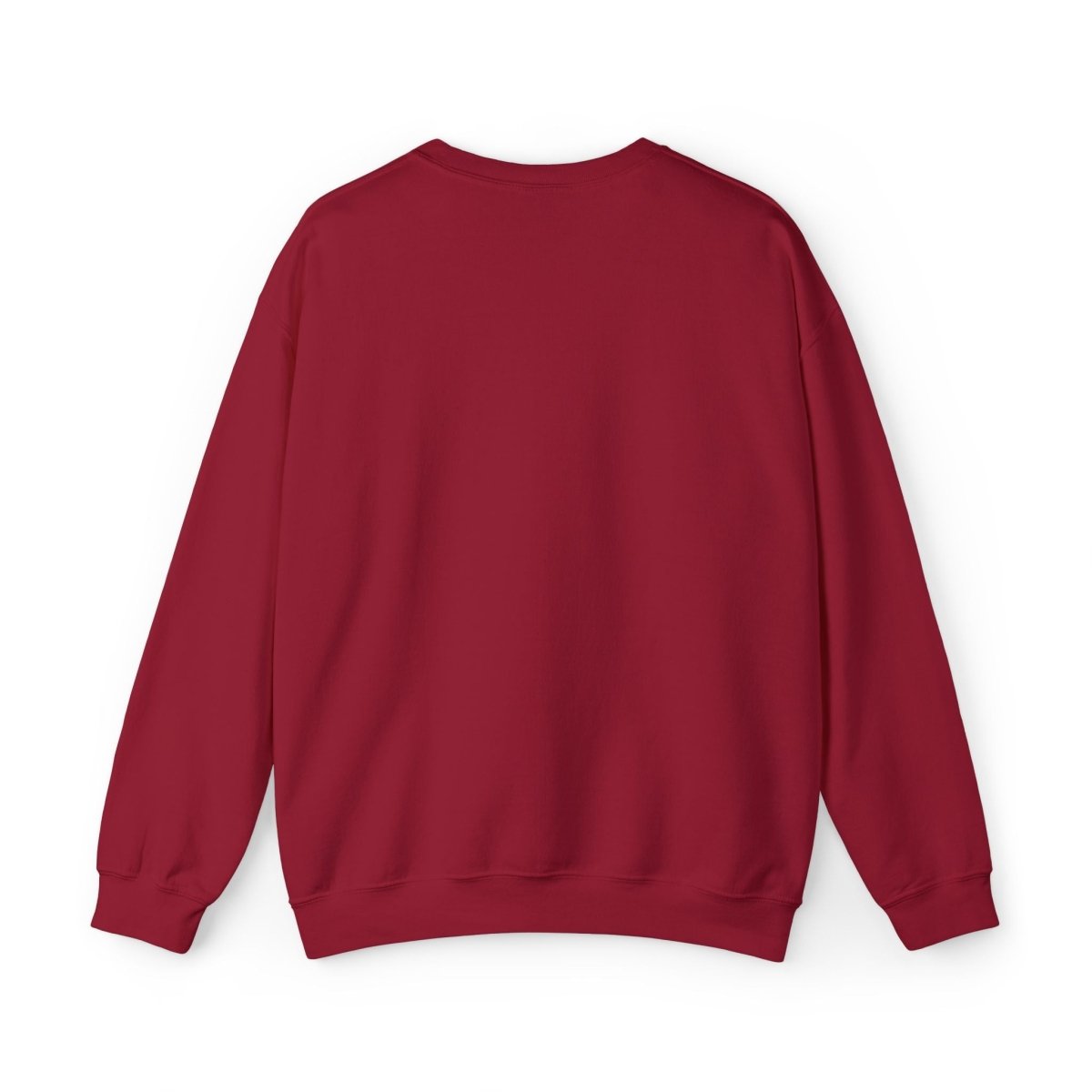 Unisex black heavy sweatshirt by Fulfill Engine with USA USO embroidered design, suitable for AU, NZ, and US wear.