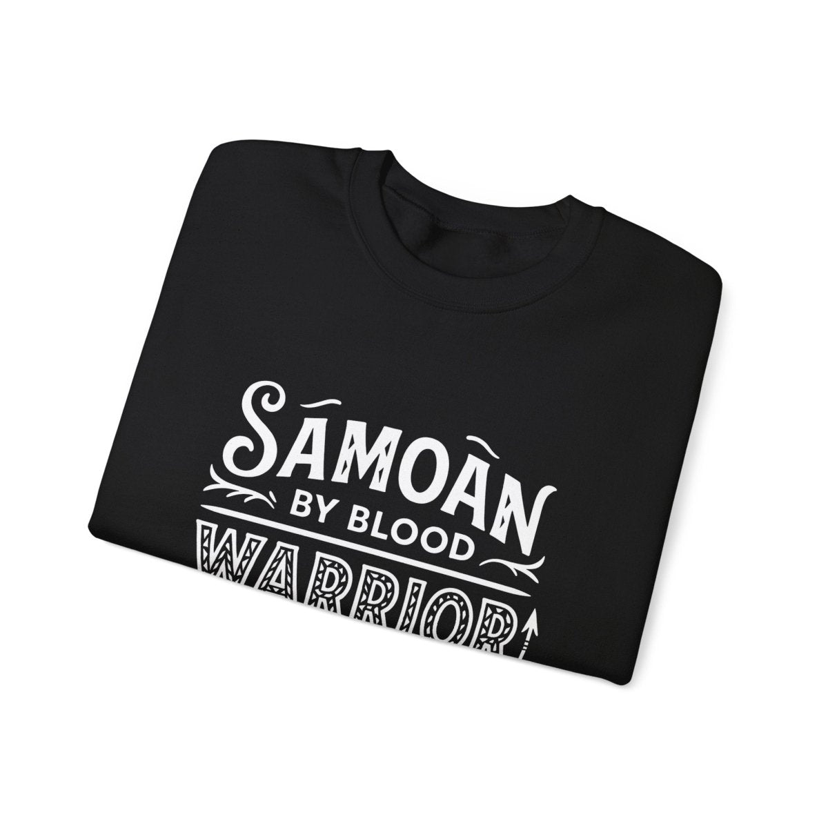 Unisex heavy sweatshirt by The Print Bar featuring Warrior by Choice design, personalized with Australian and New Zealand motifs.