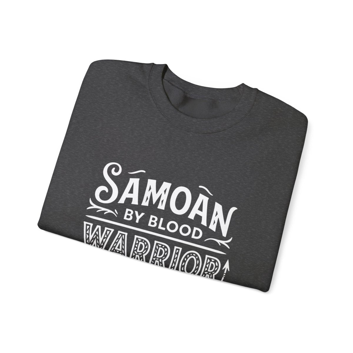 Unisex heavy sweatshirt with warrior design by Choice, featuring personalized artwork in AU/NZ style, by The Print Bar.
