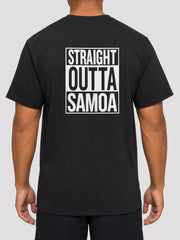 Unisex Tee - Straight Outta Samoa in the Game Day Edit - AU/NZ