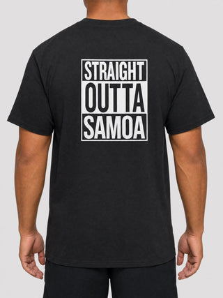 Unisex Tee - Straight Outta Samoa in the Game Day Edit - AU/NZ
