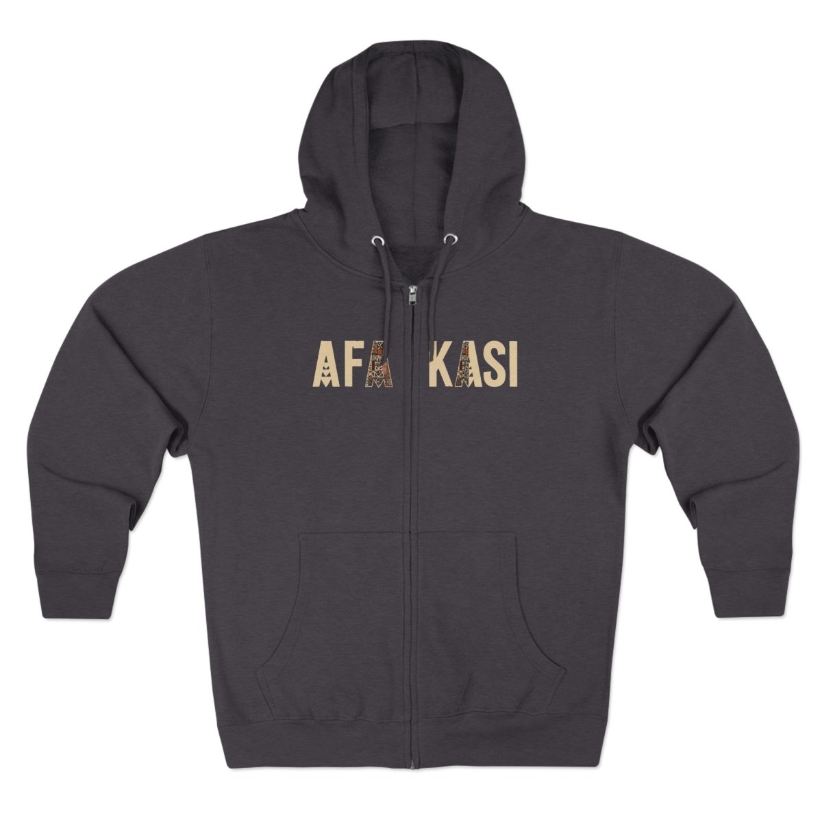 Unisex Zip Hoodie - AFAKASI - AU/NZ/USA - The Koko Samoa