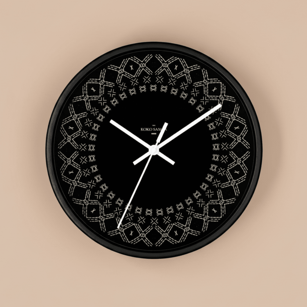 Spoke Malu 10-inch wall clock with a modern design, featuring a sleek face and minimalist style for AU, NZ, and US kitchens or living rooms.