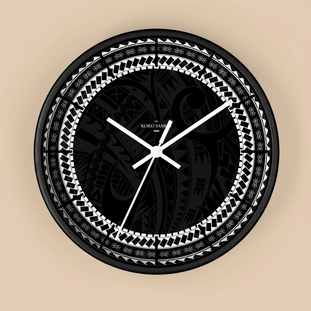 Spoke Warrior 10-inch wall clock with bold design, featuring a clock face and hands, suitable for AU, NZ, and USA settings