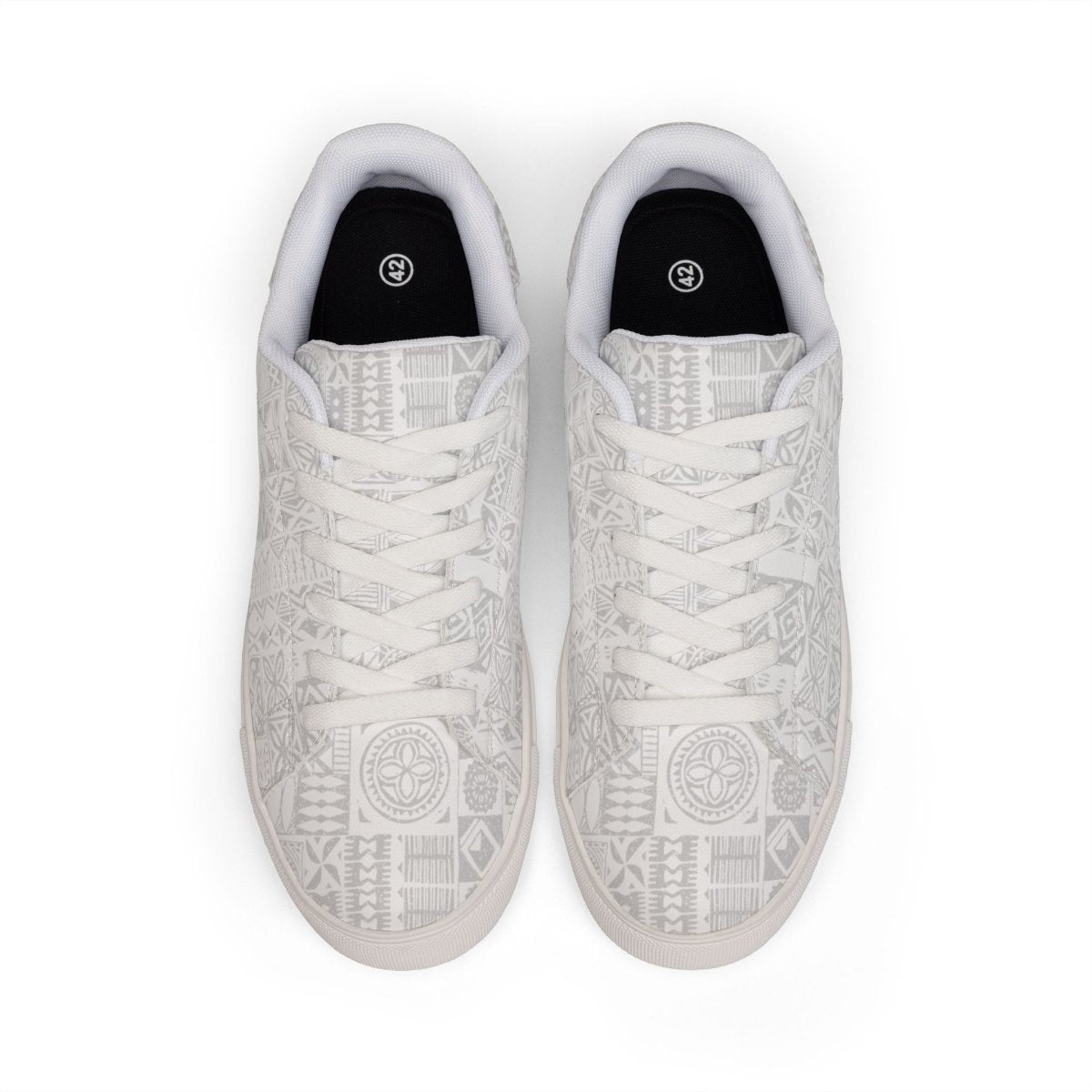 Women's Low-Top Sneakers - White Sunday - The Koko Samoa