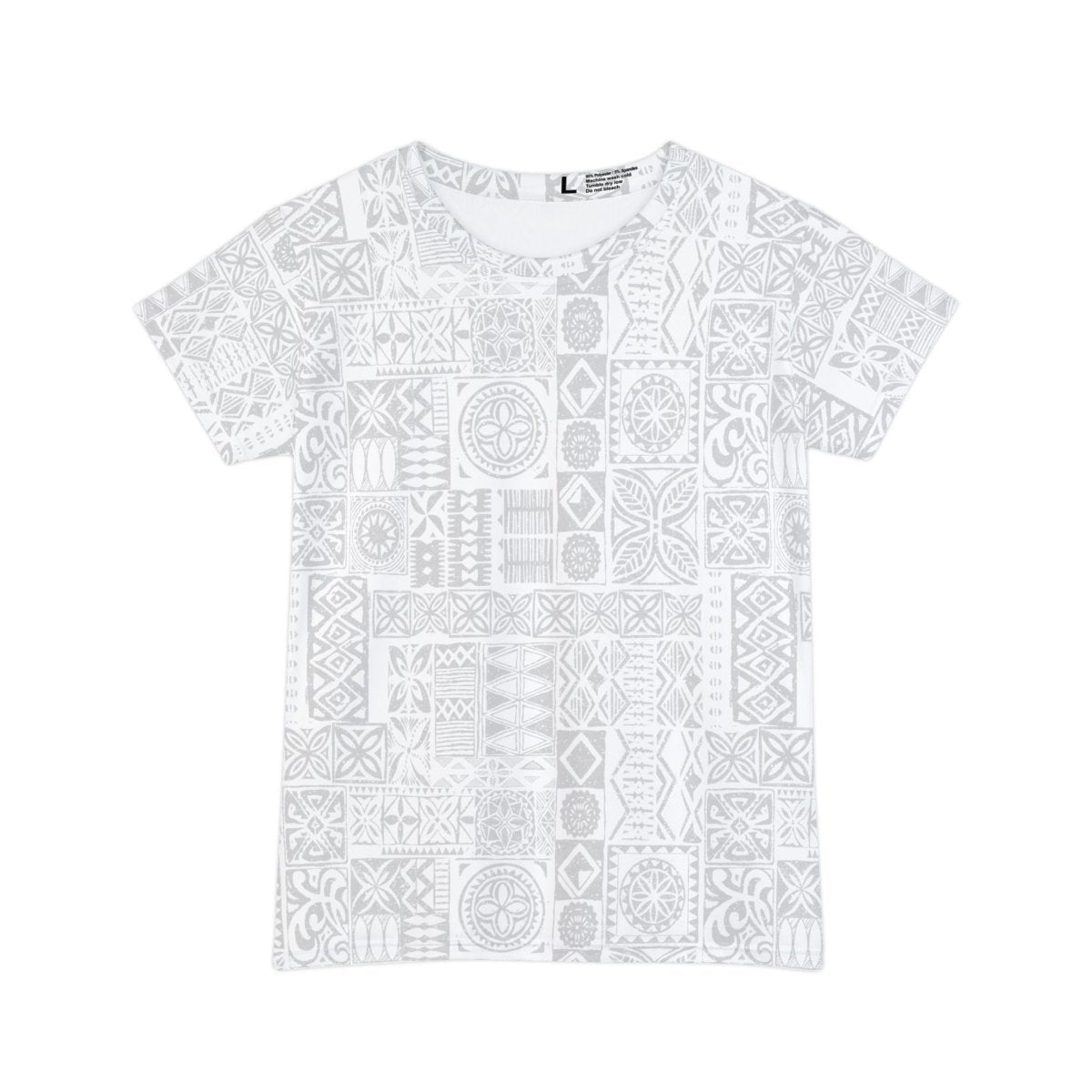 Women's Short Sleeve Shirt - White Sunday - The Koko Samoa