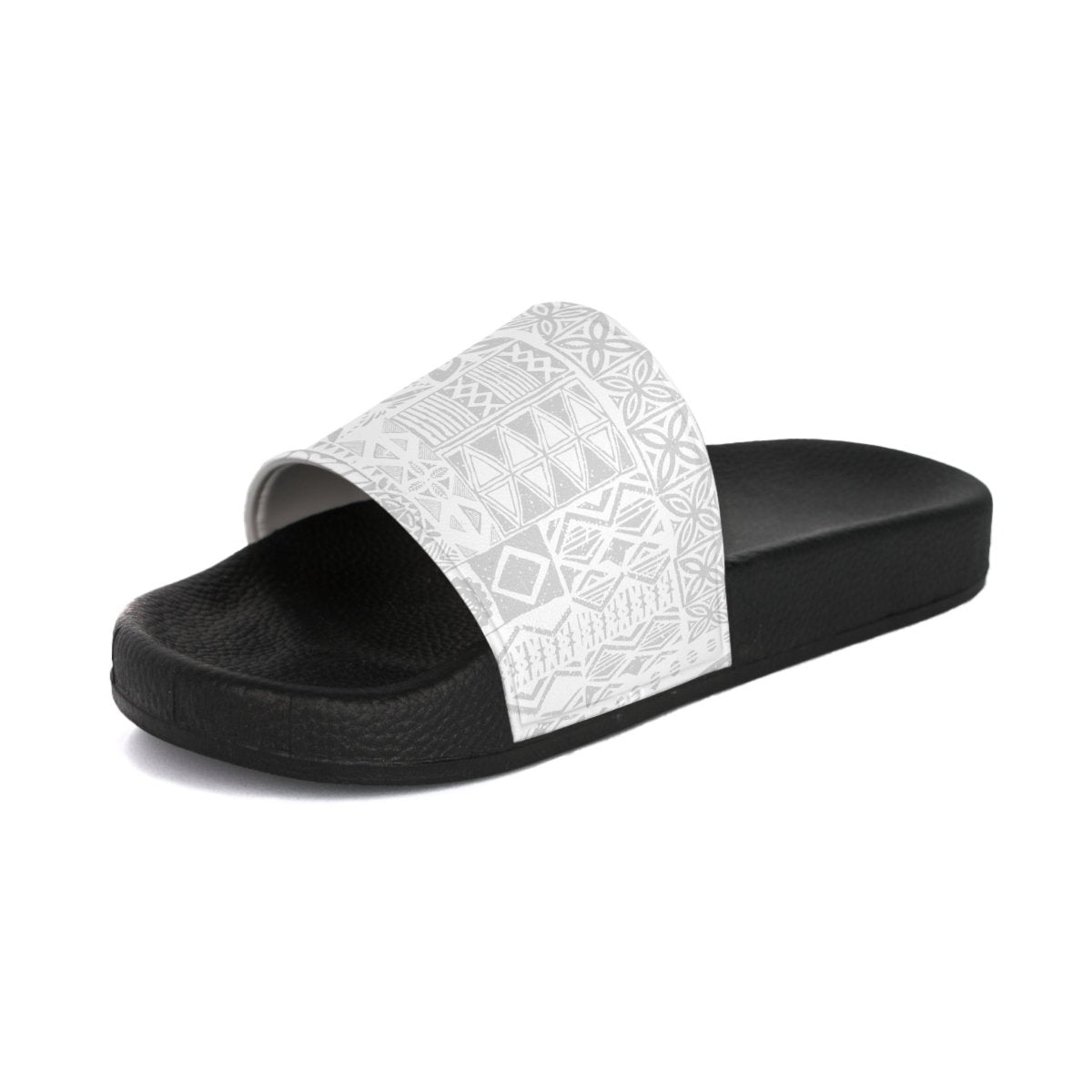 Women's Slide Sandals - White Sunday - The Koko Samoa