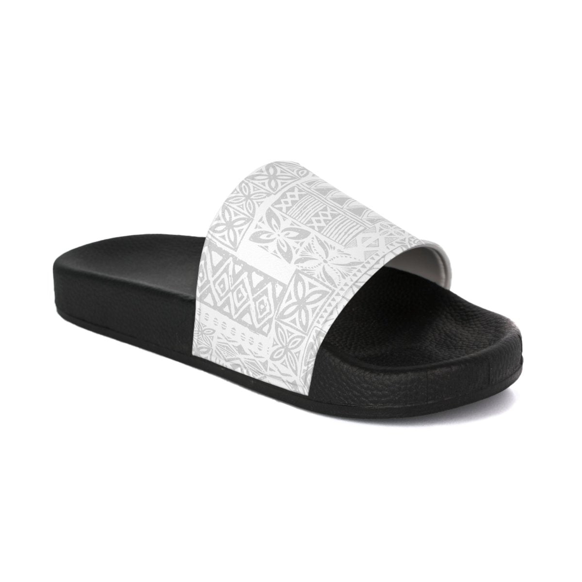 Women's Slide Sandals - White Sunday - The Koko Samoa