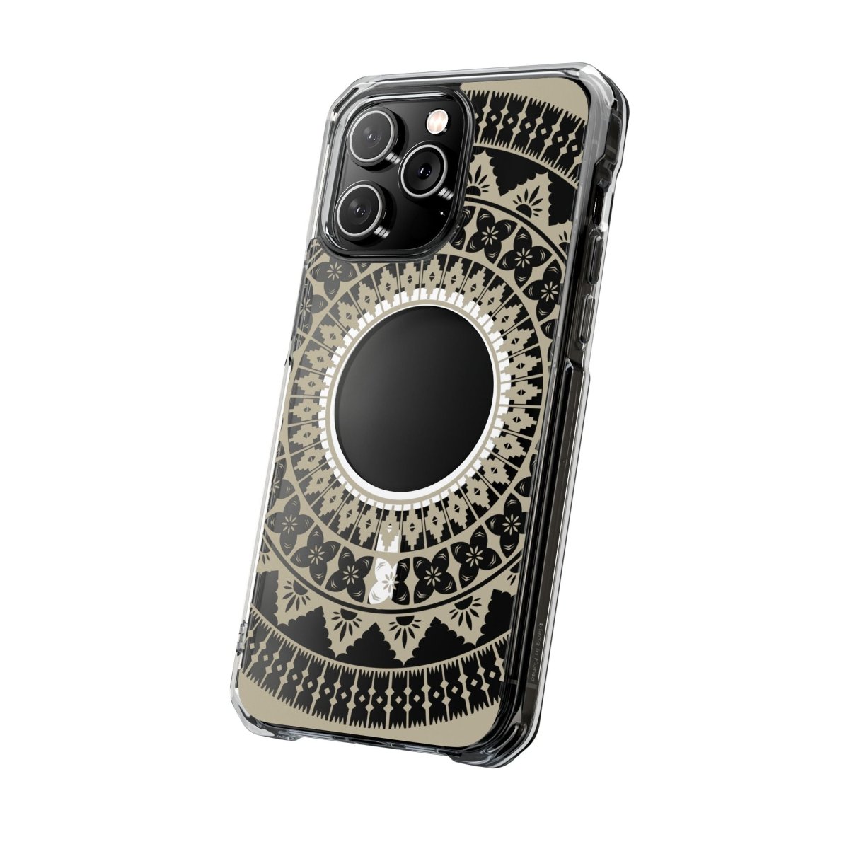 WOYC PasifikaOne MagSafe clear case for iPhone 16 with Fiji Reversed design, designed for AU, NZ, and USA versions.