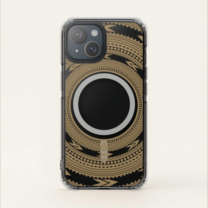 PasifikaOne MagSafe iPhone ClearCase - Pea Reversed - AU/NZ/USA - The Koko Samoa