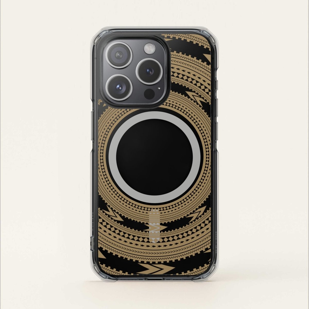 PasifikaOne MagSafe iPhone ClearCase - Pea Reversed - AU/NZ/USA - The Koko Samoa