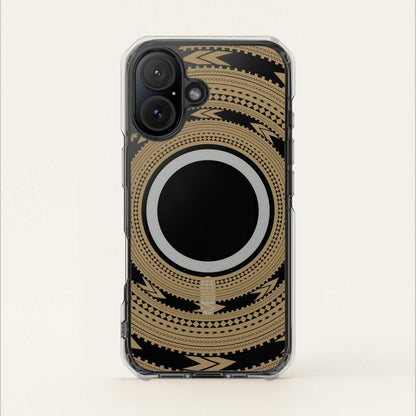 PasifikaOne MagSafe iPhone ClearCase - Pea Reversed - AU/NZ/USA - The Koko Samoa