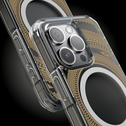 PasifikaOne MagSafe iPhone ClearCase - Pea Reversed - AU/NZ/USA - The Koko Samoa