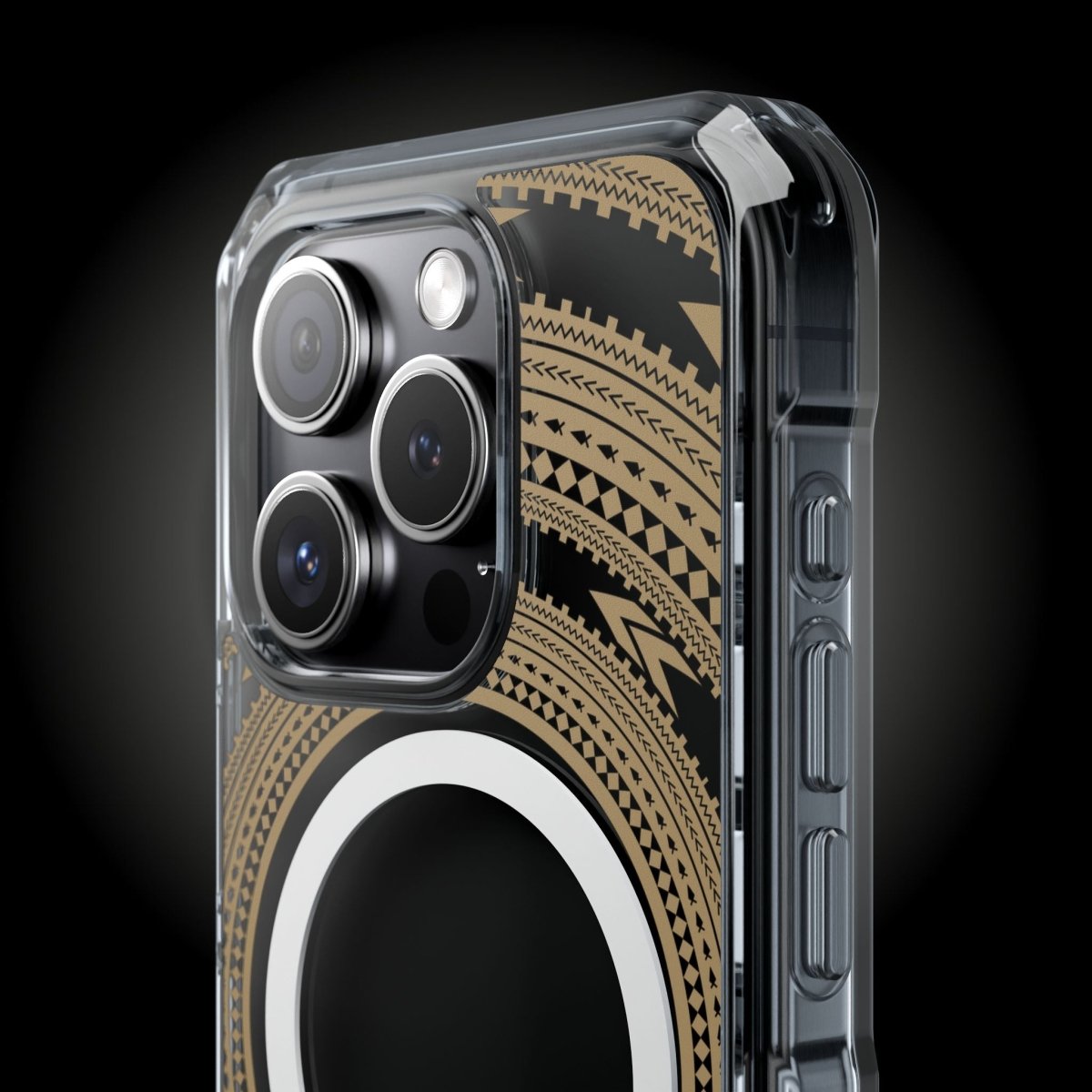 PasifikaOne MagSafe iPhone ClearCase - Pea Reversed - AU/NZ/USA - The Koko Samoa