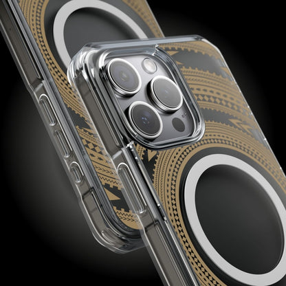 PasifikaOne MagSafe iPhone ClearCase - Pea Reversed - AU/NZ/USA - The Koko Samoa