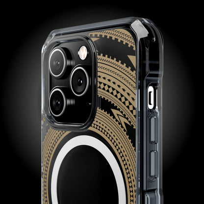 PasifikaOne MagSafe iPhone ClearCase - Pea Reversed - AU/NZ/USA - The Koko Samoa