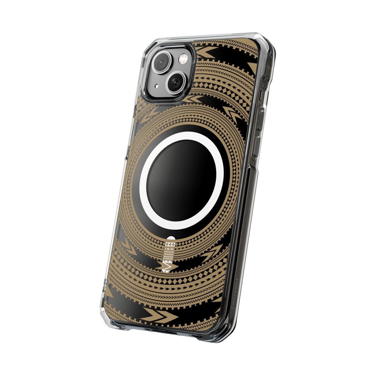 WOYC PasifikaOne MagSafe clear case for iPhone 16, featuring a Pea Reversed design, showcasing a slim, transparent protective cover.