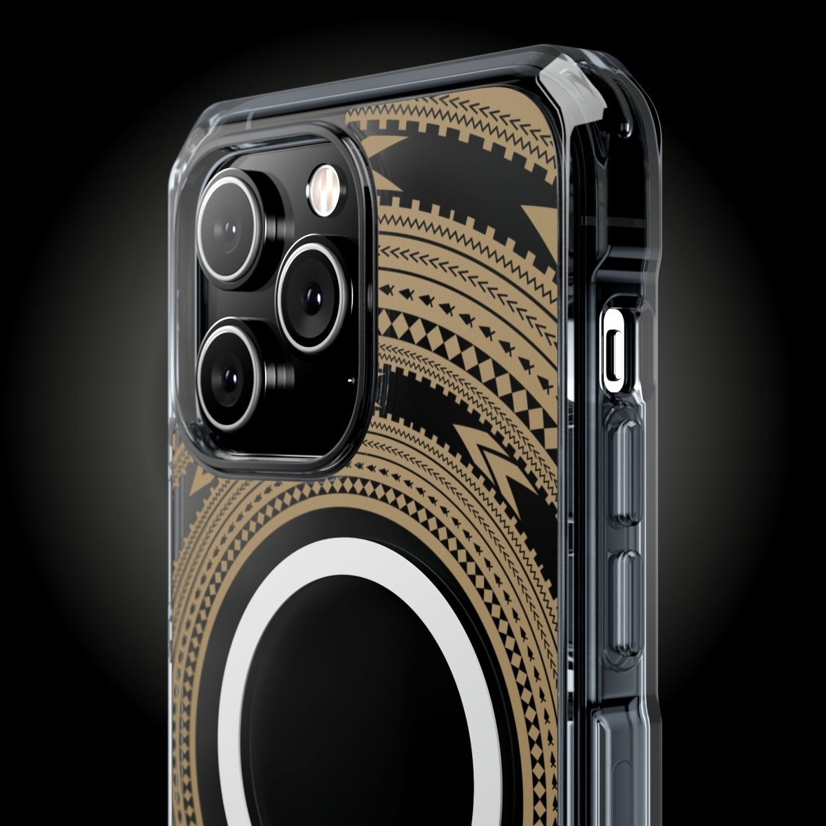 PasifikaOne MagSafe iPhone ClearCase - Pea Reversed - AU/NZ/USA - The Koko Samoa