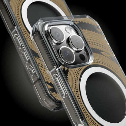 PasifikaOne MagSafe iPhone ClearCase - Pea Reversed - AU/NZ/USA - The Koko Samoa