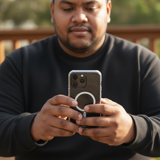 PasifikaOne MagSafe iPhone ClearCase - Samoan Black - AU/NZ/USA