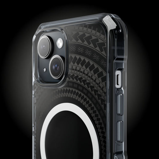 PasifikaOne MagSafe iPhone ClearCase - Samoan Black - AU/NZ/USA - The Koko Samoa