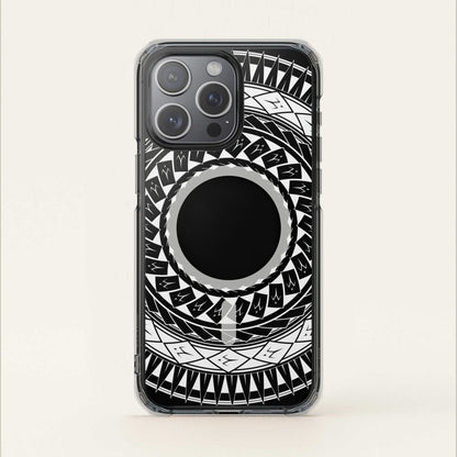 PasifikaOne MagSafe iPhone ClearCase - Samoan Spear - AU/NZ/USA - The Koko Samoa