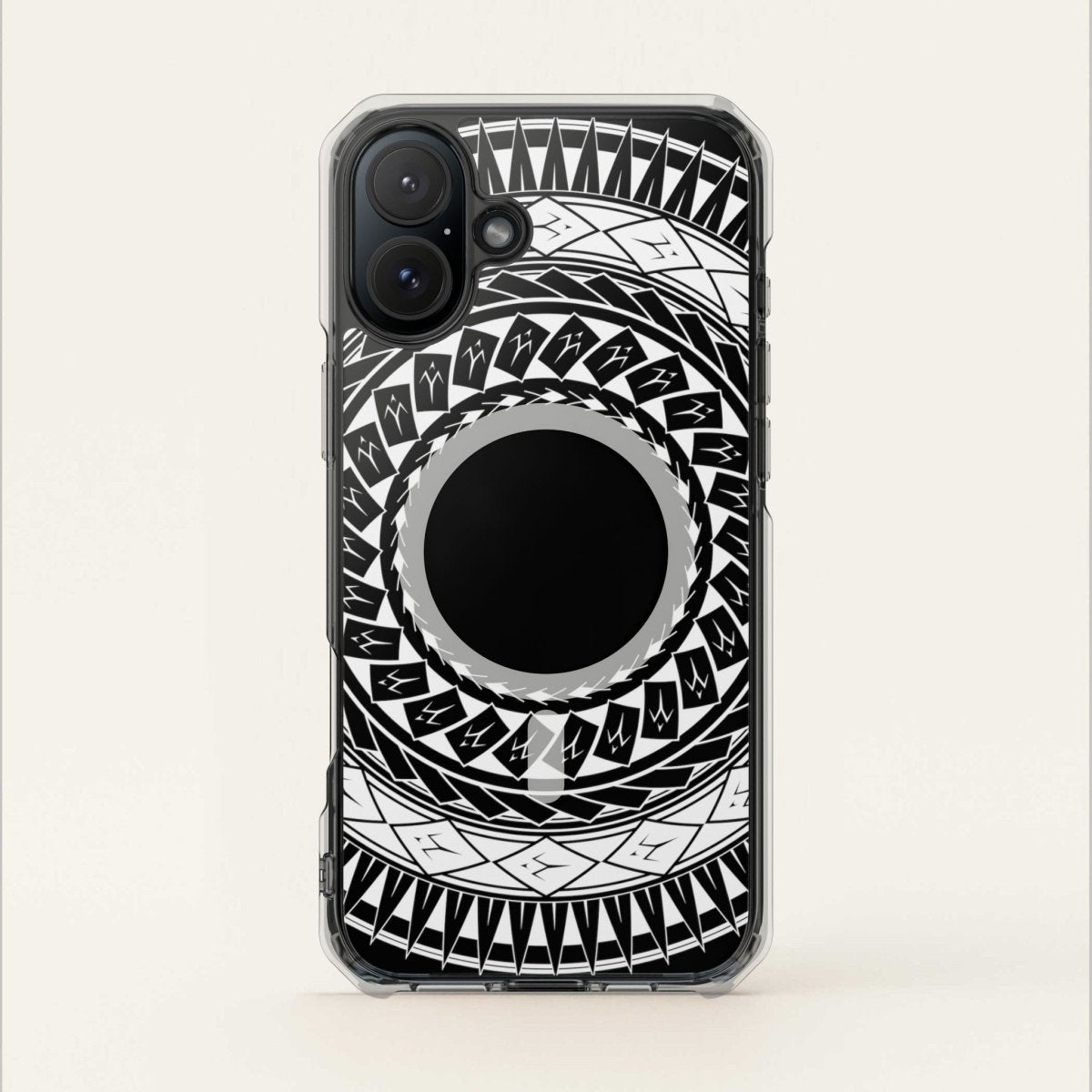 PasifikaOne MagSafe iPhone ClearCase - Samoan Spear - AU/NZ/USA - The Koko Samoa