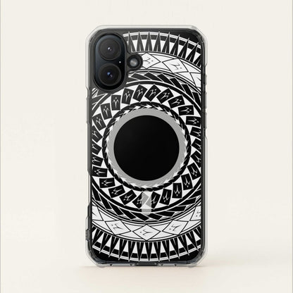 PasifikaOne MagSafe iPhone ClearCase - Samoan Spear - AU/NZ/USA - The Koko Samoa