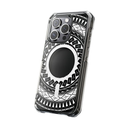 PasifikaOne MagSafe iPhone ClearCase - Samoan Spear - AU/NZ/USA - The Koko Samoa