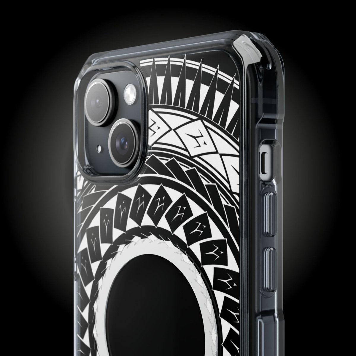 PasifikaOne MagSafe iPhone ClearCase - Samoan Spear - AU/NZ/USA - The Koko Samoa