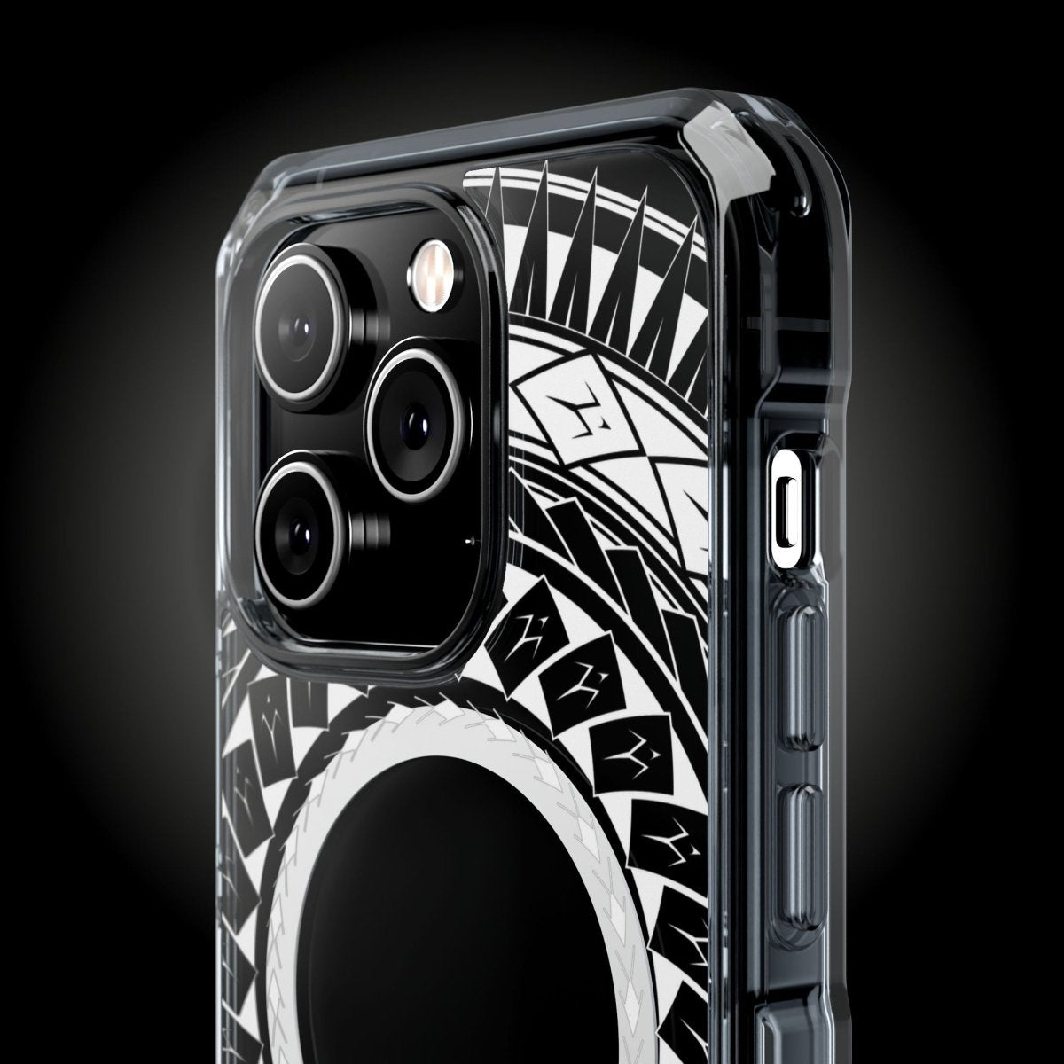 PasifikaOne MagSafe iPhone ClearCase - Samoan Spear - AU/NZ/USA - The Koko Samoa