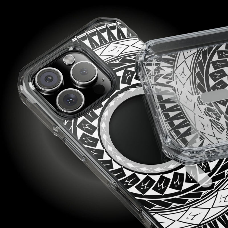 PasifikaOne MagSafe iPhone ClearCase - Samoan Spear - AU/NZ/USA - The Koko Samoa