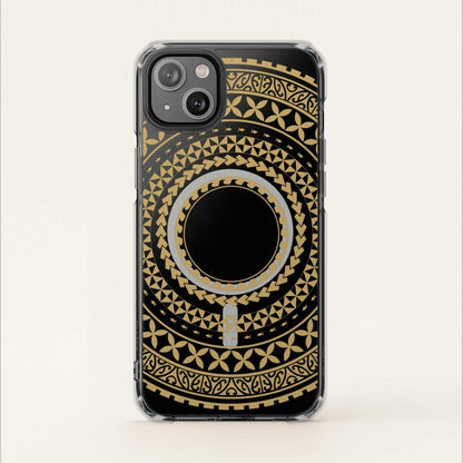 PasifikaOne MagSafe iPhone ClearCase - United Gold - AU/NZ/USA - The Koko Samoa