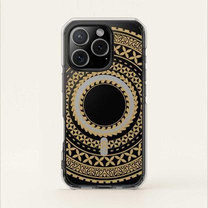 PasifikaOne MagSafe iPhone ClearCase - United Gold - AU/NZ/USA - The Koko Samoa