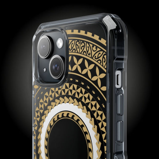 PasifikaOne MagSafe iPhone ClearCase - United Gold - AU/NZ/USA - The Koko Samoa
