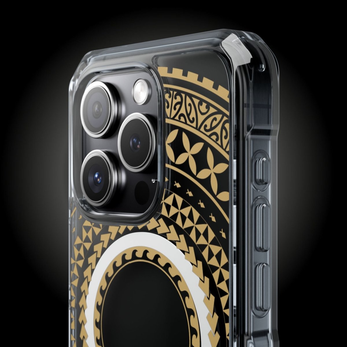 PasifikaOne MagSafe iPhone ClearCase - United Gold - AU/NZ/USA - The Koko Samoa