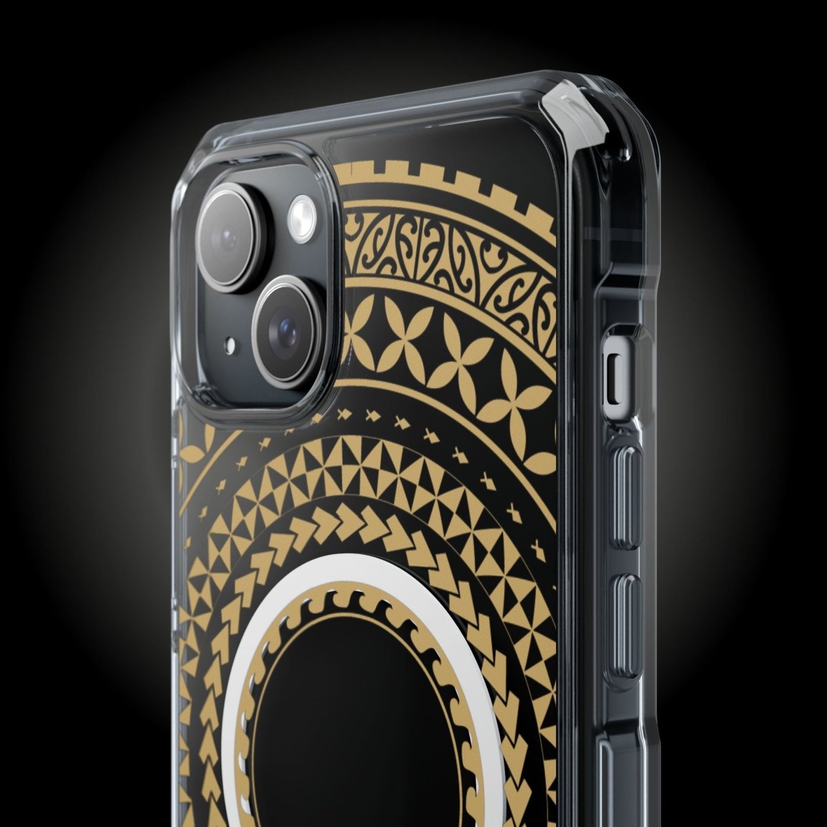 PasifikaOne MagSafe iPhone ClearCase - United Gold - AU/NZ/USA - The Koko Samoa