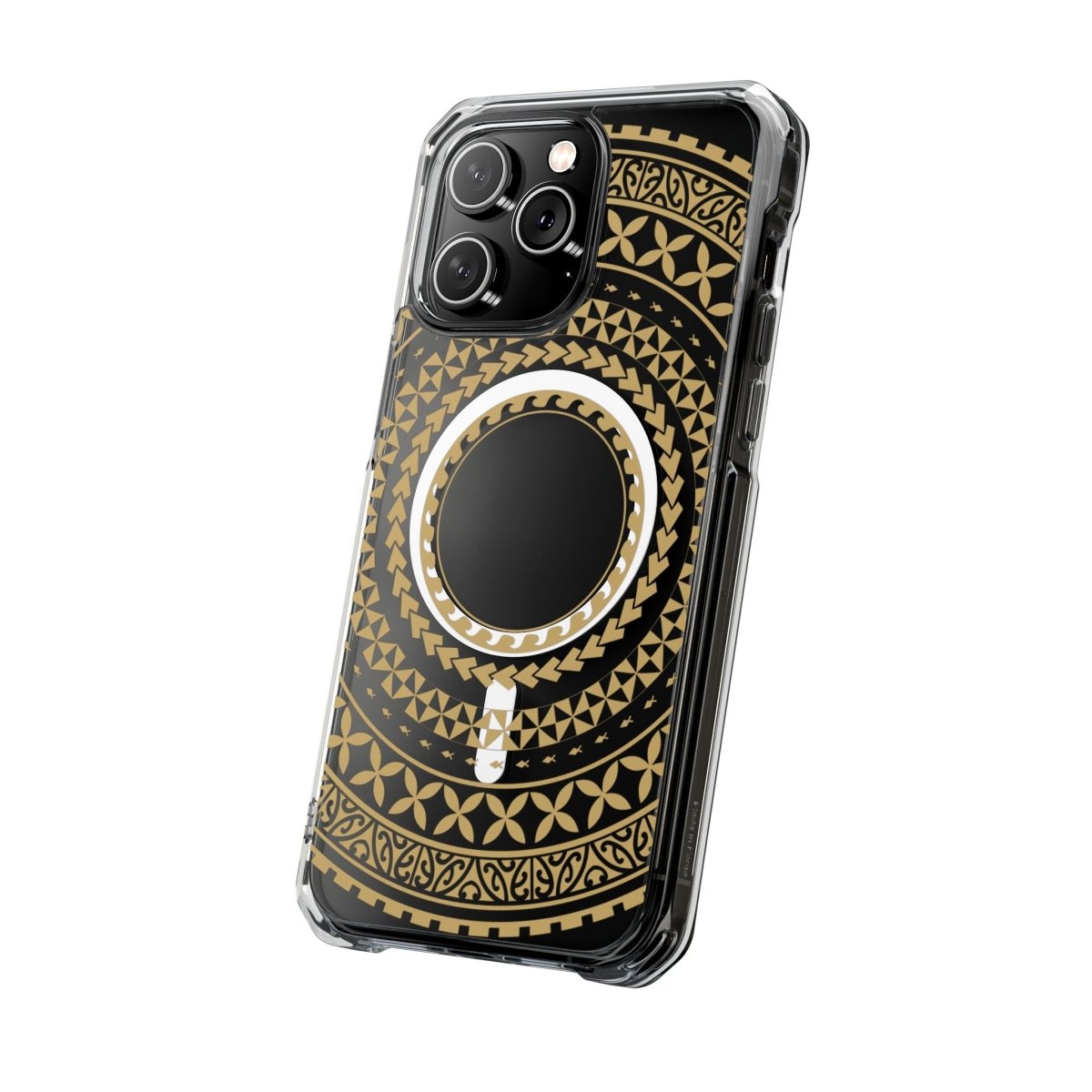 PasifikaOne MagSafe iPhone ClearCase - United Gold - AU/NZ/USA - The Koko Samoa