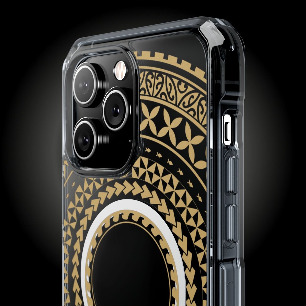 PasifikaOne MagSafe iPhone ClearCase - United Gold - AU/NZ/USA - The Koko Samoa