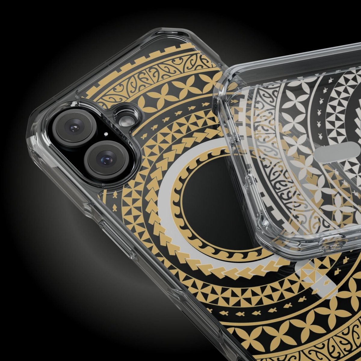 PasifikaOne MagSafe iPhone ClearCase - United Gold - AU/NZ/USA - The Koko Samoa