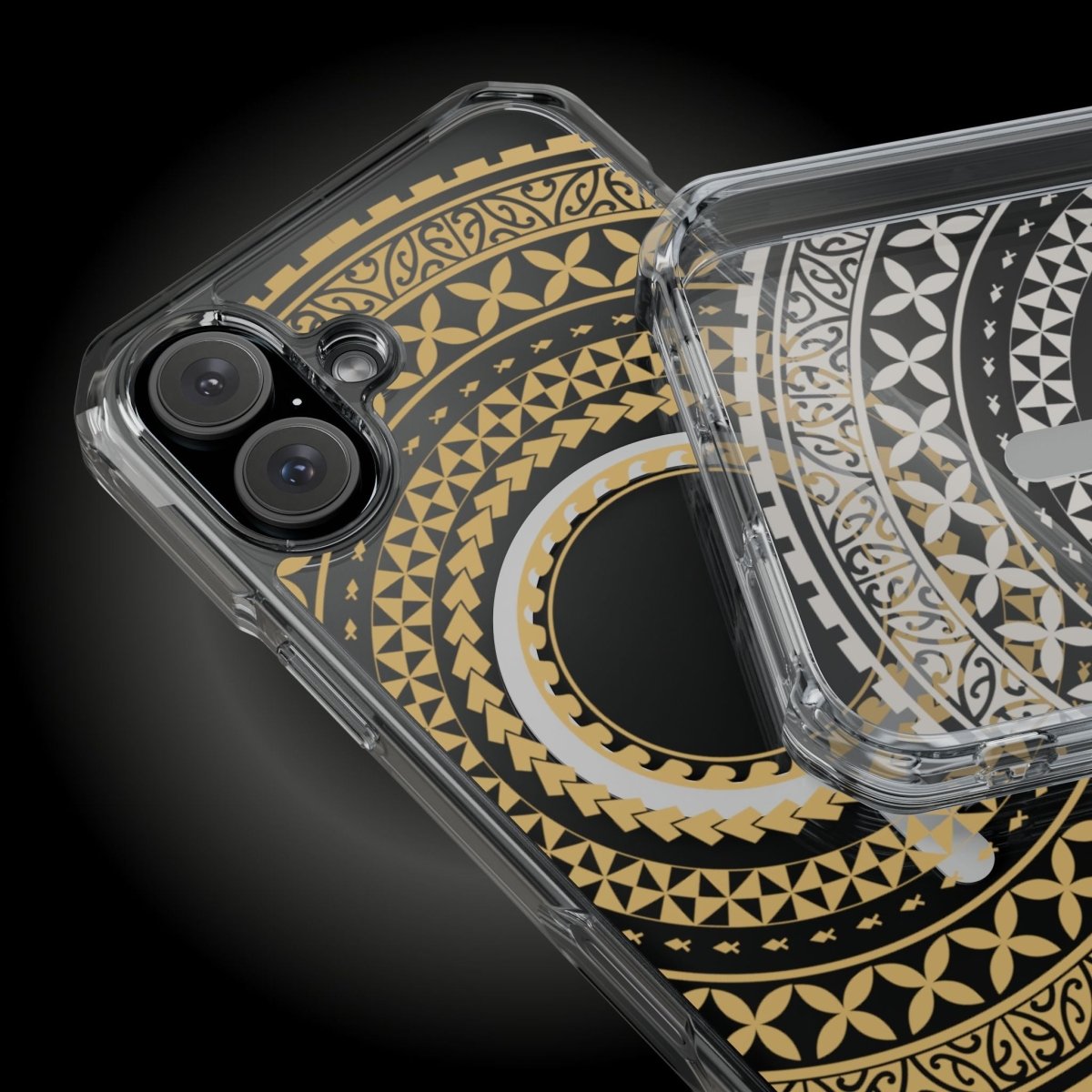 PasifikaOne MagSafe iPhone ClearCase - United Gold - AU/NZ/USA - The Koko Samoa