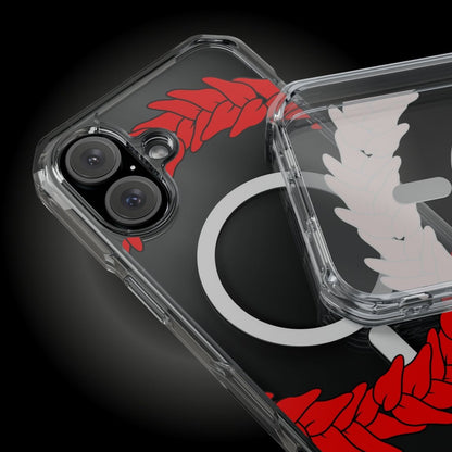 PasifikaOne MagSafe Phone Clear Case - Ula Fala - AU/NZ/USA - The Koko Samoa