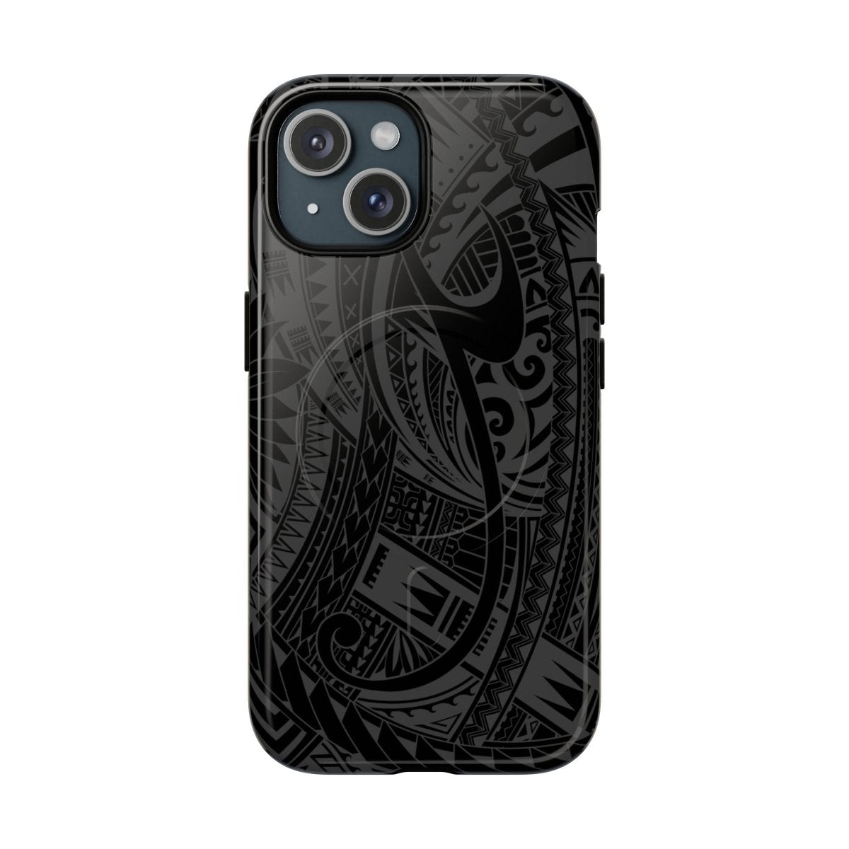 WOYC iPhone 17 Tough MagSafe® phone case in glossy Warrior design, durable protective cover for MagSafe-compatible phones.