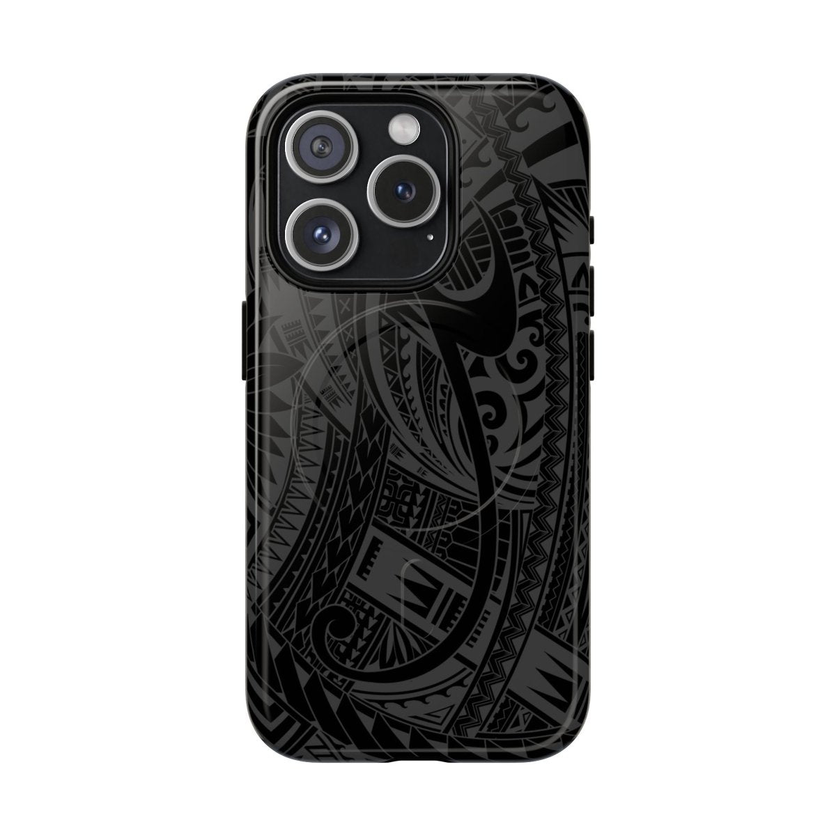 iPhone 17 Tough MagSafe® phone case featuring a glossy Warrior design, durable protective cover for MagSafe compatibility.