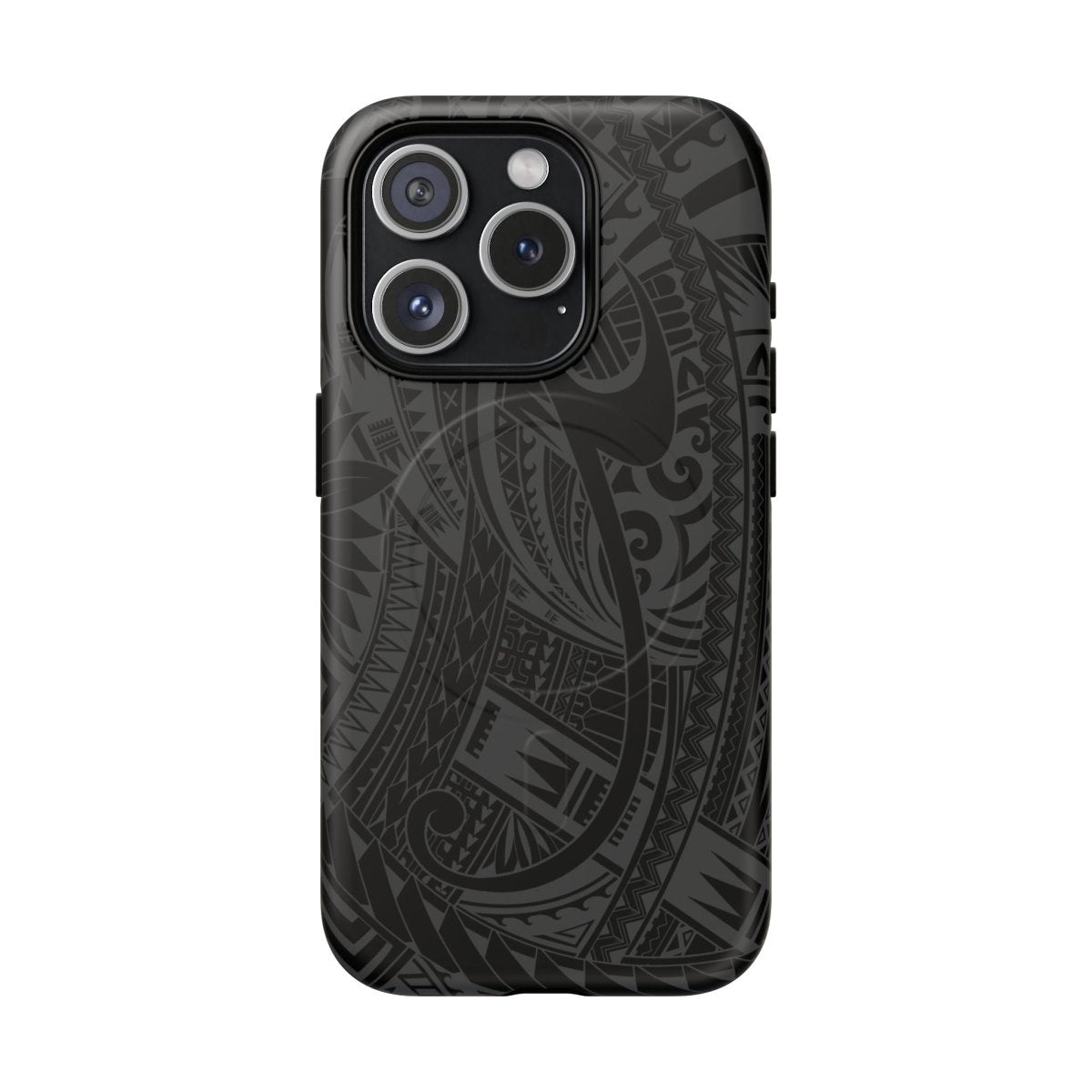 iPhone 17 Tough MagSafe® phone case with glossy finish featuring warrior design, compatible with AU, NZ, and USA models.