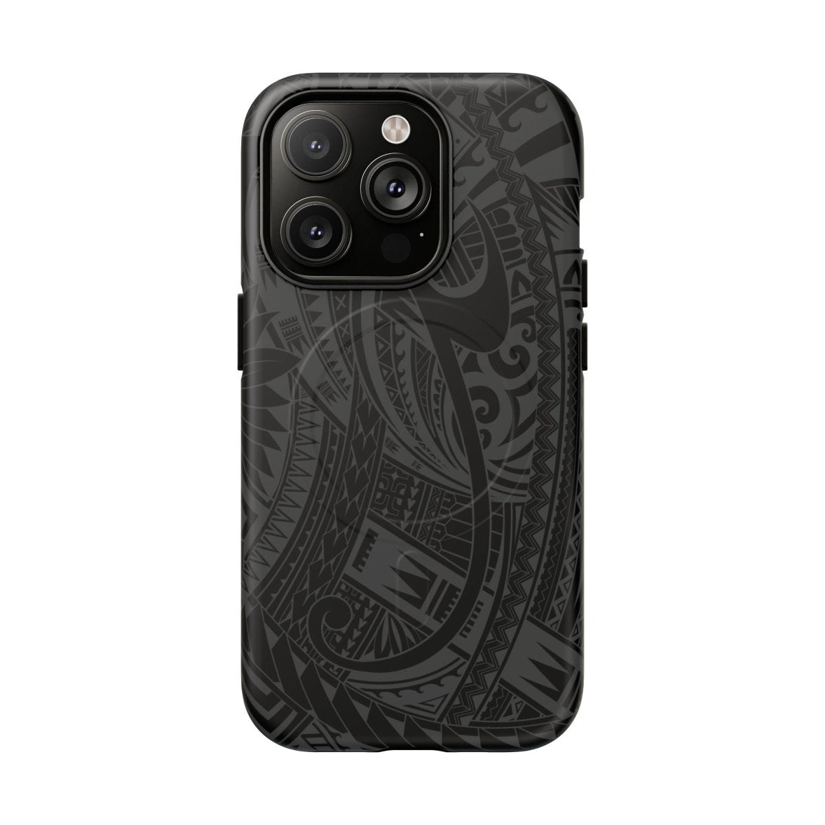 iPhone 17 Tough MagSafe® phone case with glossy finish featuring warrior design, compatible with AU, NZ, and USA regions.