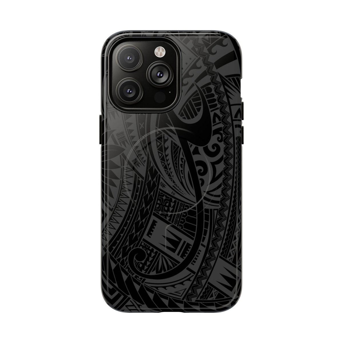 iPhone 17 Tough MagSafe case in glossy Warrior design, durable protective phone case for iPhone with MagSafe compatibility.